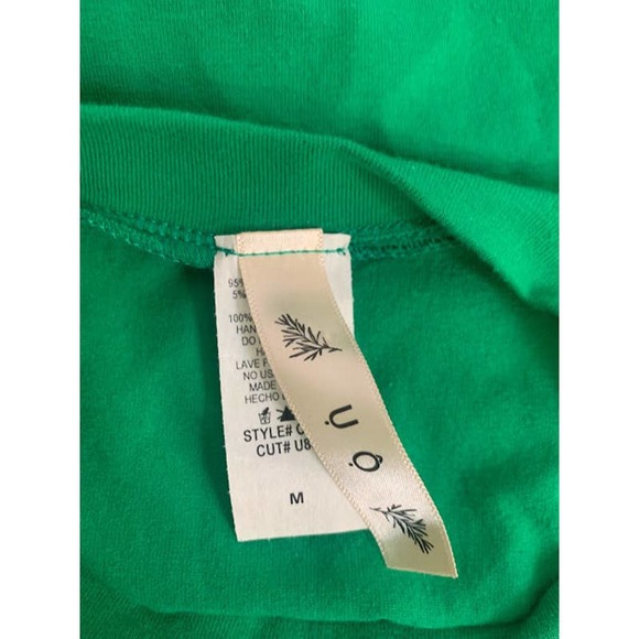 U.O Tank top Women's/Teen's Green top Size M - Picture 3 of 3